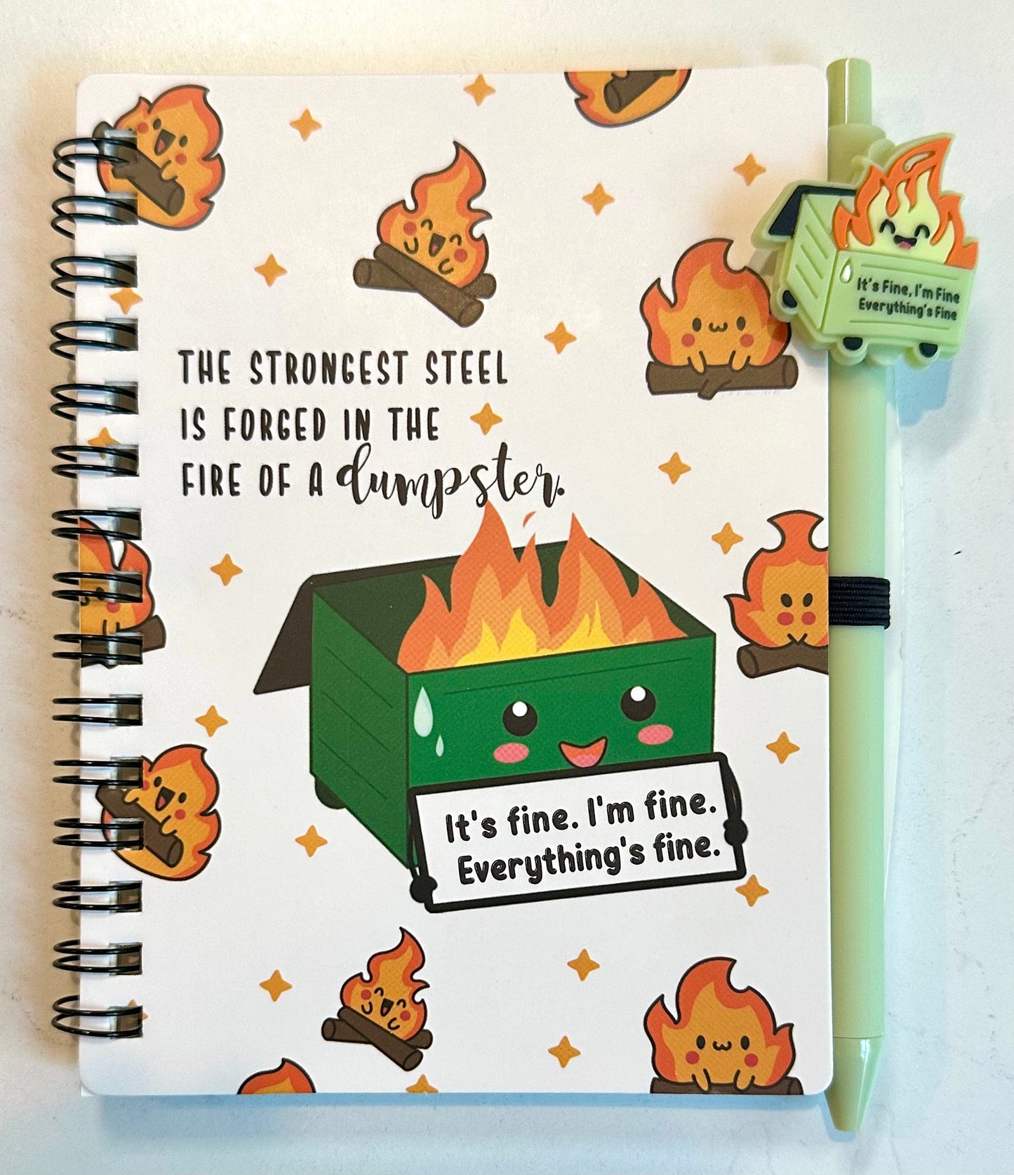 Dumpster Fire - "I Need A Nap" Mint - Starry Ferry Books