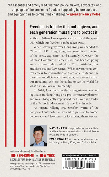 Freedom: How We Lose It and How We Fight Back by Nathan Law, Evan Fowler