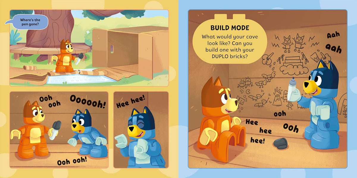 LEGO DUPLO Bluey Flat Pack: Includes Picture Book, LEGO DUPLO Bluey Figure, Playscene, and Poster | DK