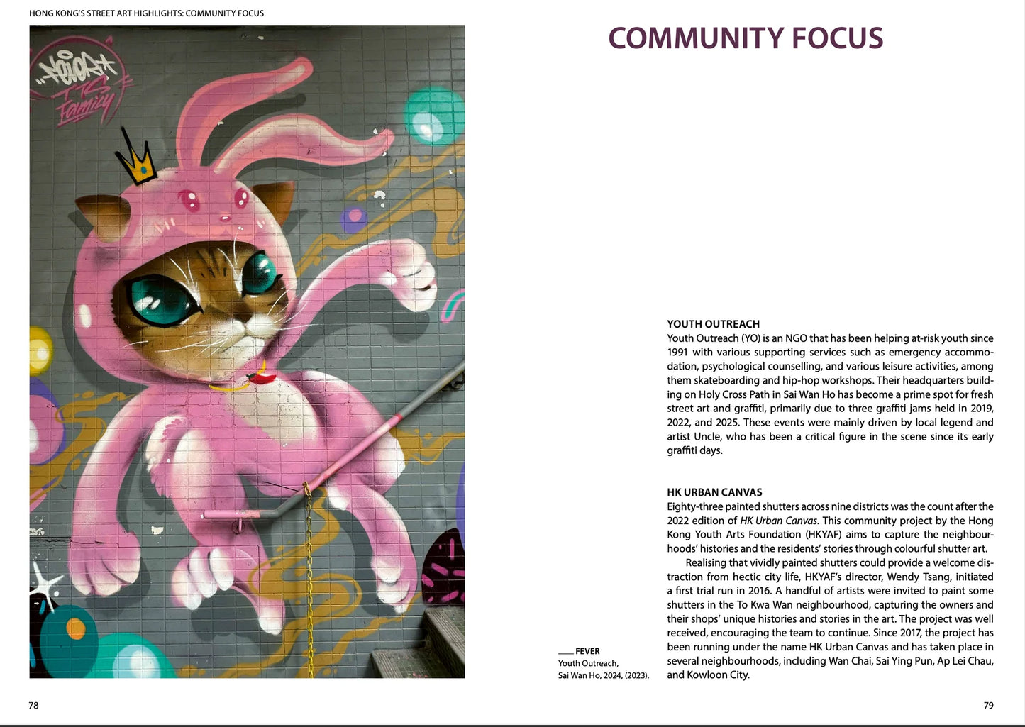 COLOUFUL HONG KONG STREET ART STORIES