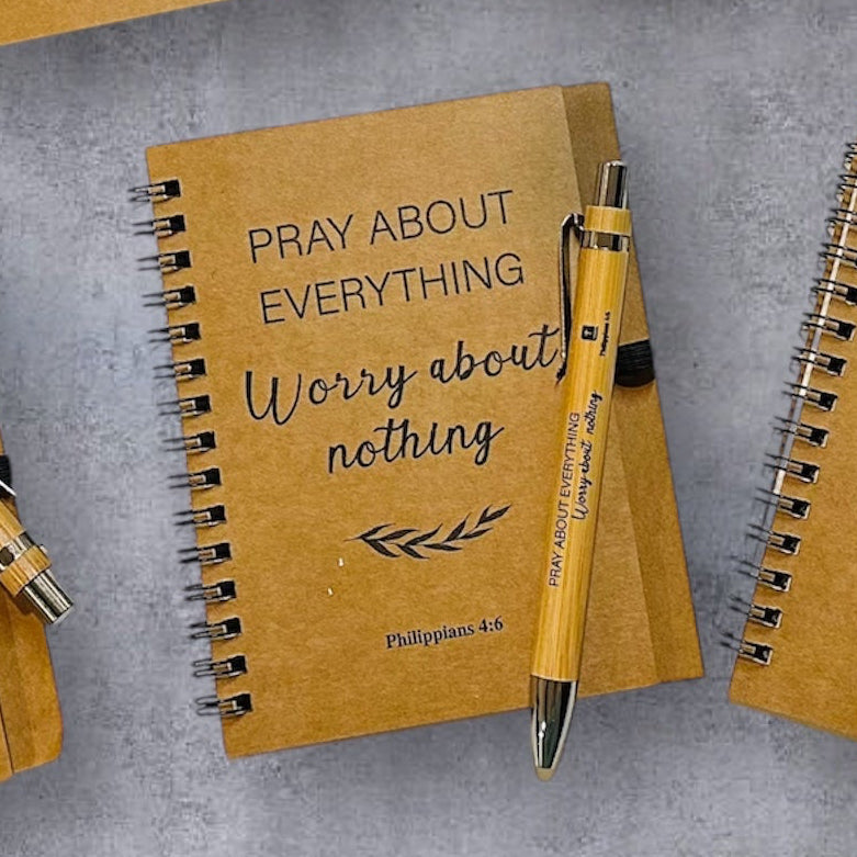 Pray about everything worry about nothing