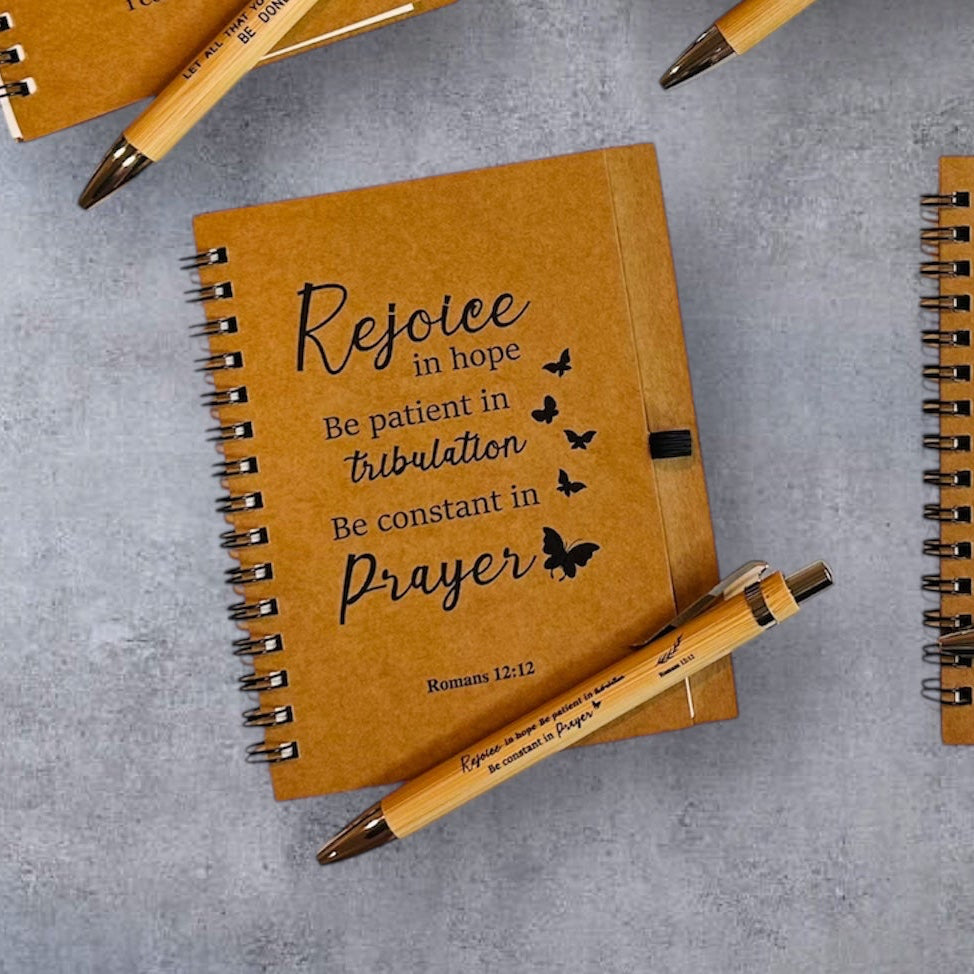 Rejoice in hope, Be patient in tribulation, be constant in prayer.