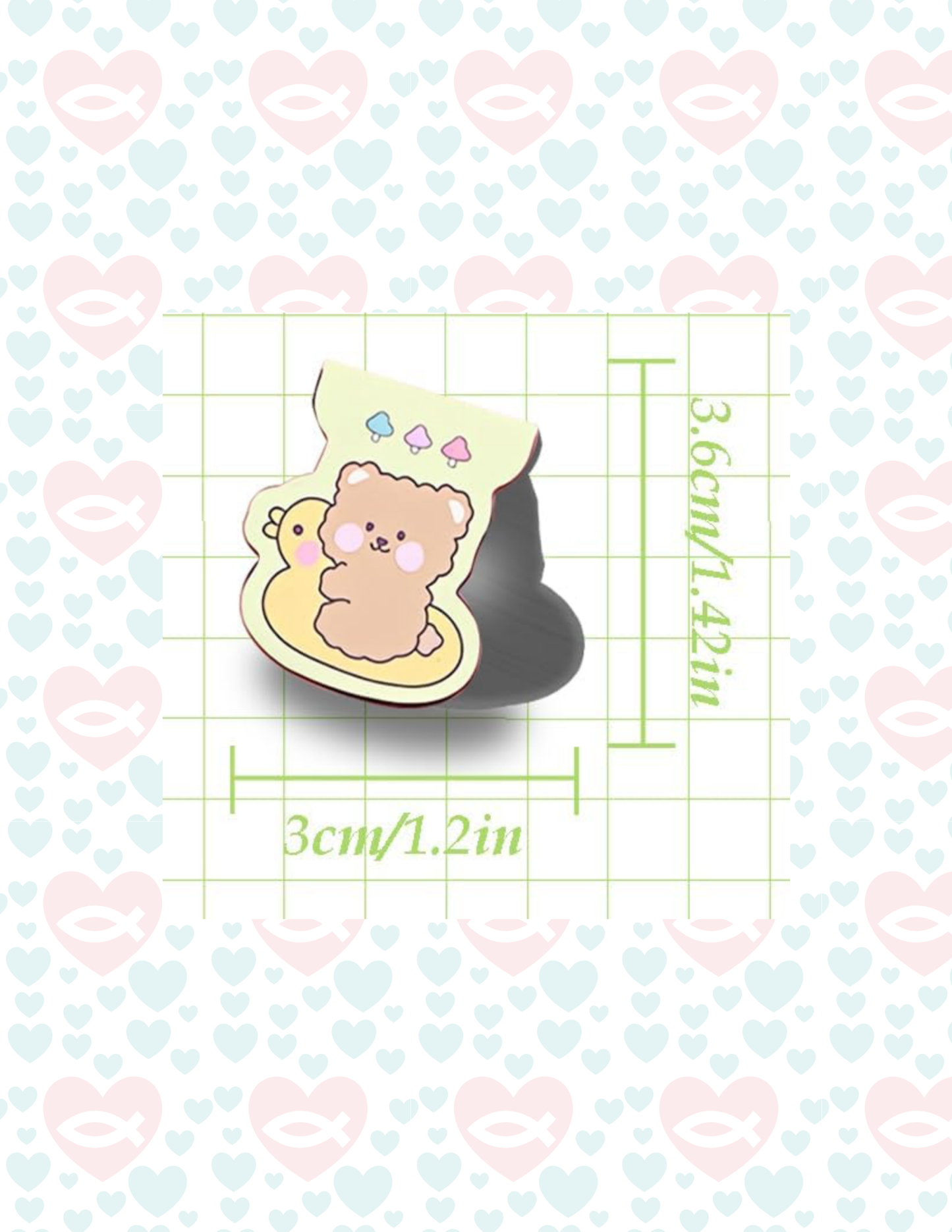 Kawaii Girls & Animals Magnetic Bookmarks | 可愛女孩與動物磁性書籤