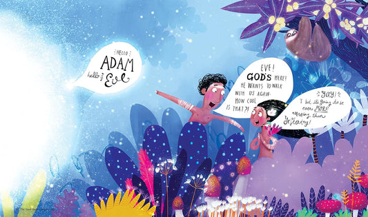 The Garden, the Curtain and the Cross Storybook: The true story of why Jesus died and rose again