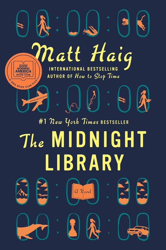 The Midnight Library - A GMA Book Club Pick (A Novel) by Matt Haig | Starry Ferry Books 星渡書店