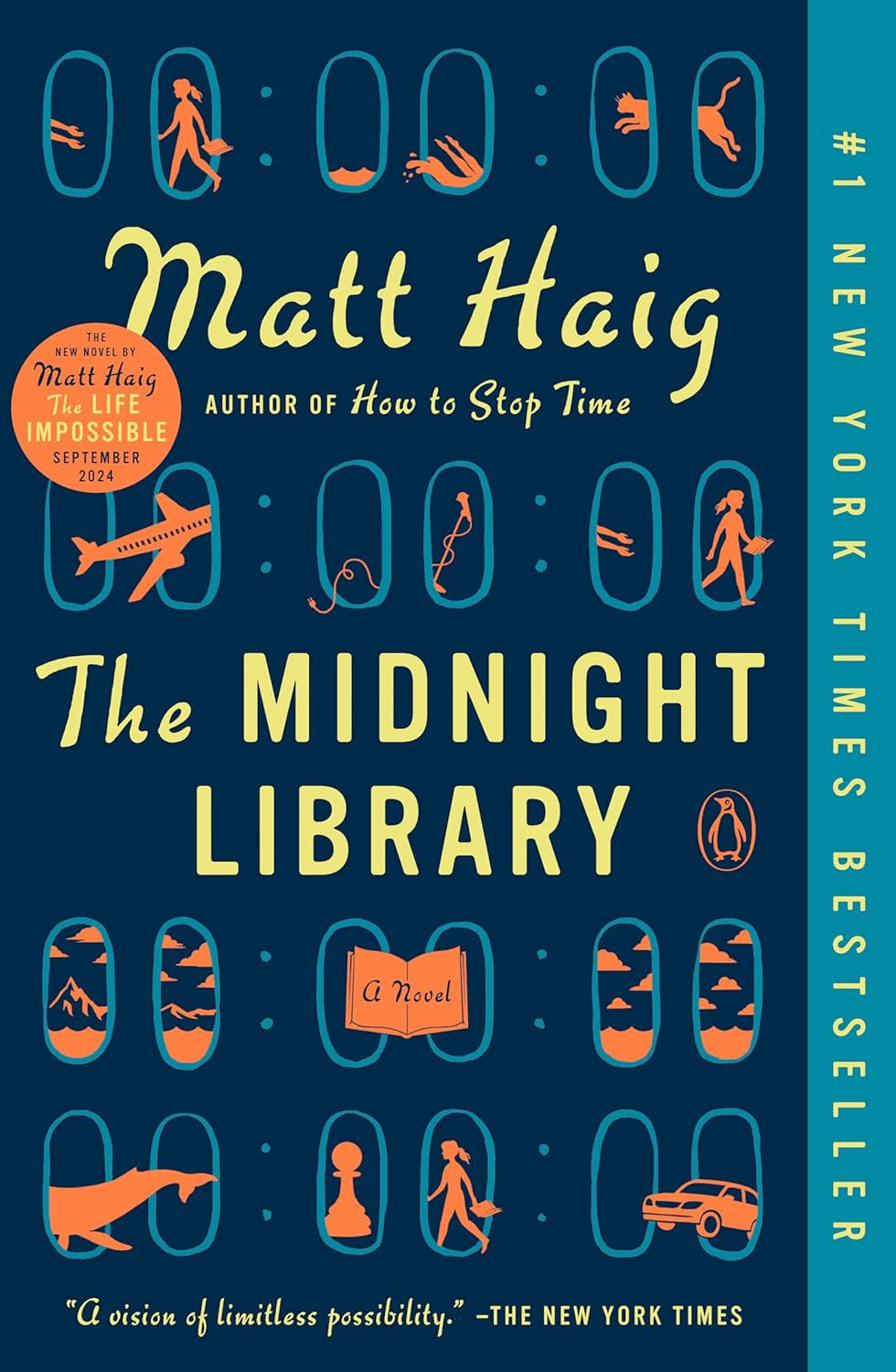 The Midnight Library - A GMA Book Club Pick (A Novel) by Matt Haig | Starry Ferry Books 星渡書店