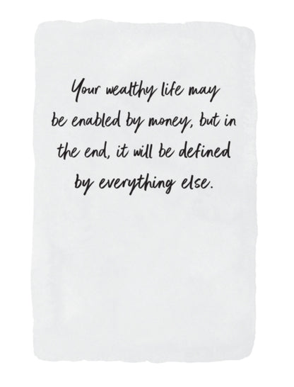 The 5 Types of Wealth Life Planner by Sahil Bloom