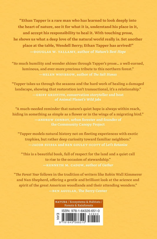 The Forest Year: Finding Hope in a World Worth Saving | Ethan Tapper